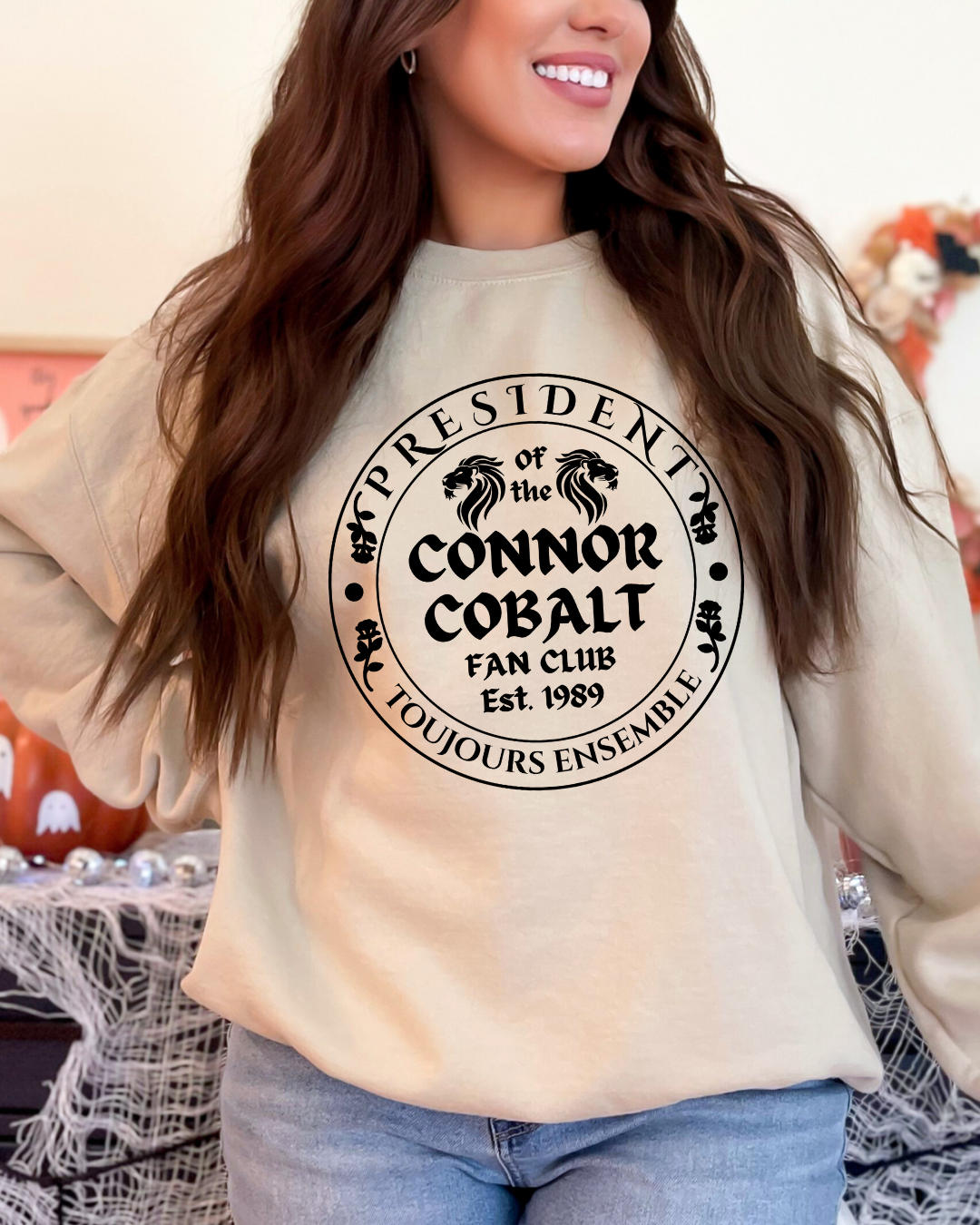 Connor Cobalt Fan Club Sweatshirt