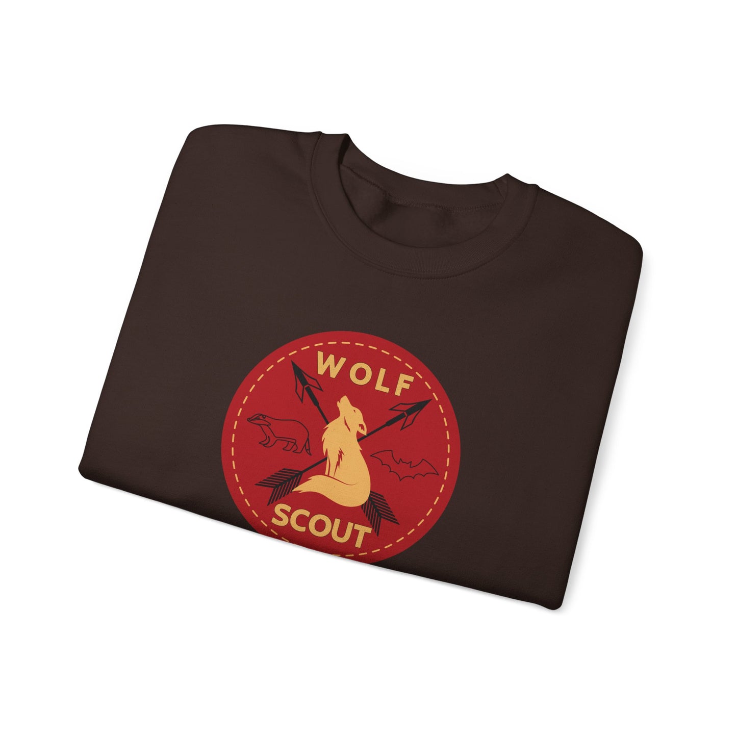 Maximoff Hale Wolf Scout Crewneck Sweatshirt