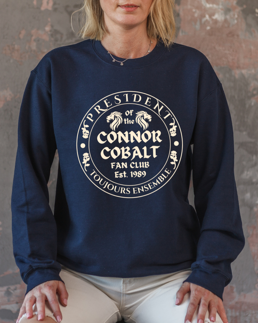 Connor Cobalt Fan Club Sweatshirt
