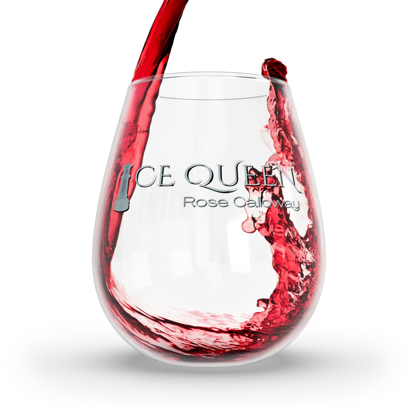 Rose's Ice Queen Wine Glass, 11.75oz