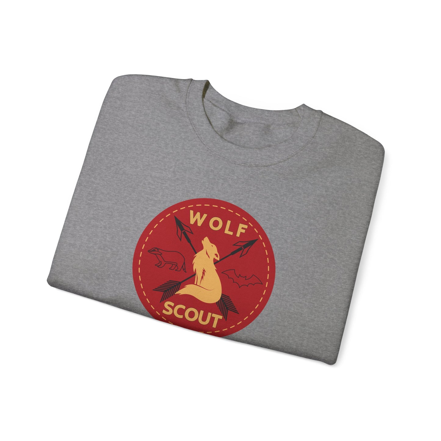 Maximoff Hale Wolf Scout Crewneck Sweatshirt