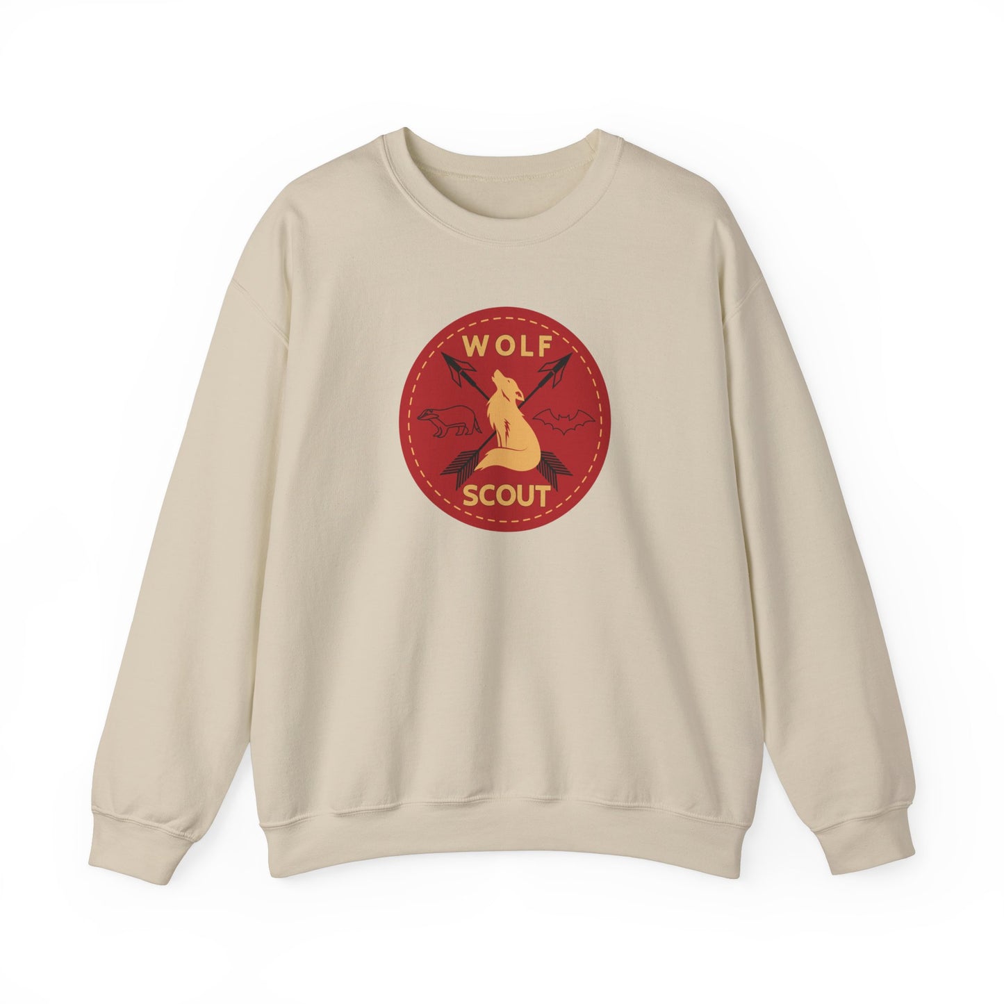 Maximoff Hale Wolf Scout Crewneck Sweatshirt