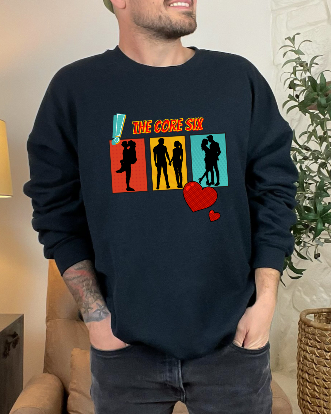 Core Six Comic Sweat Shirt