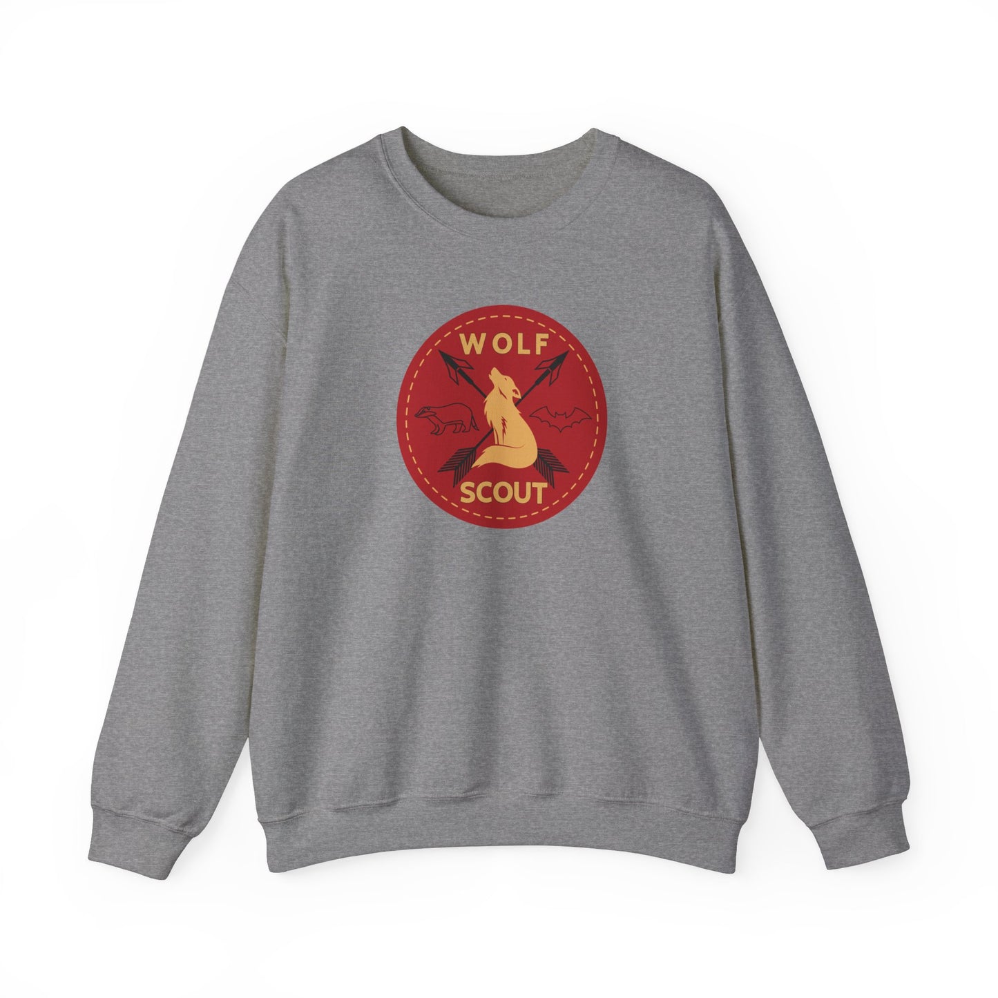 Maximoff Hale Wolf Scout Crewneck Sweatshirt