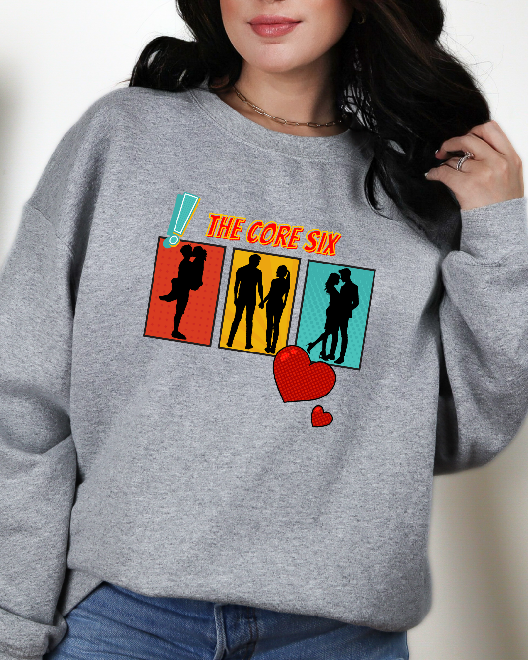 Core Six Comic Sweat Shirt