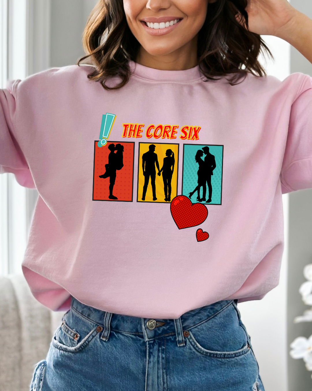 Core Six Comic Sweat Shirt