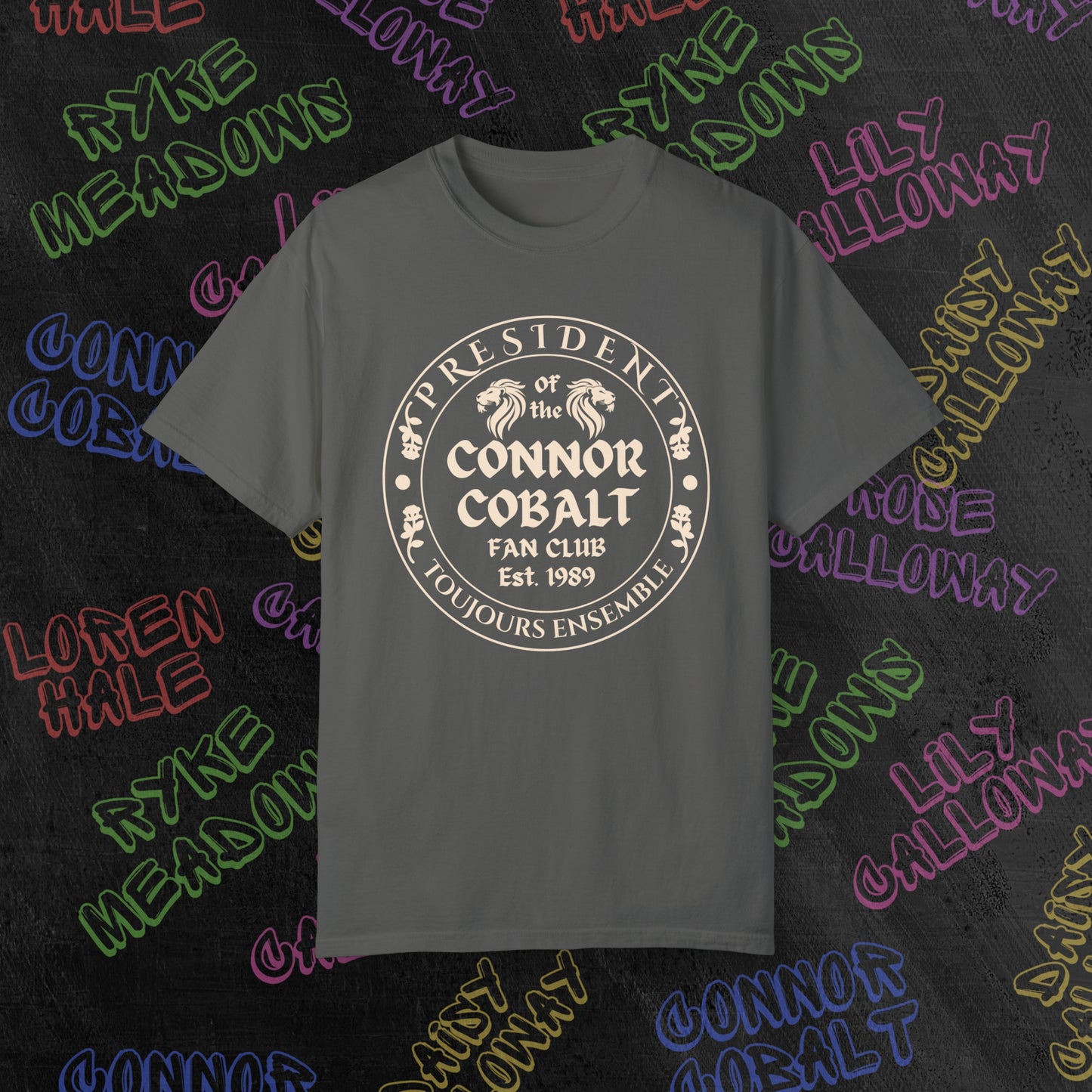 Connor Cobalt Fan Club Tee