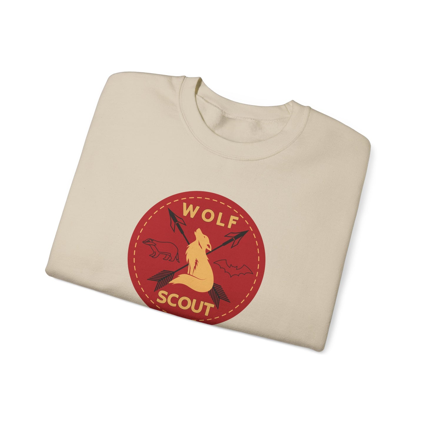 Maximoff Hale Wolf Scout Crewneck Sweatshirt