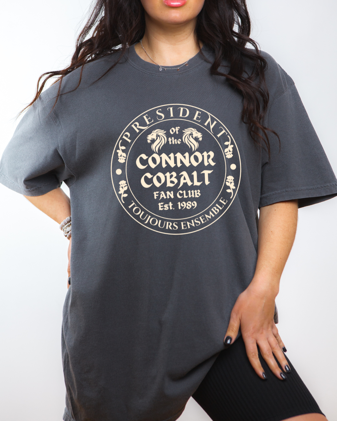 Connor Cobalt Fan Club Tee