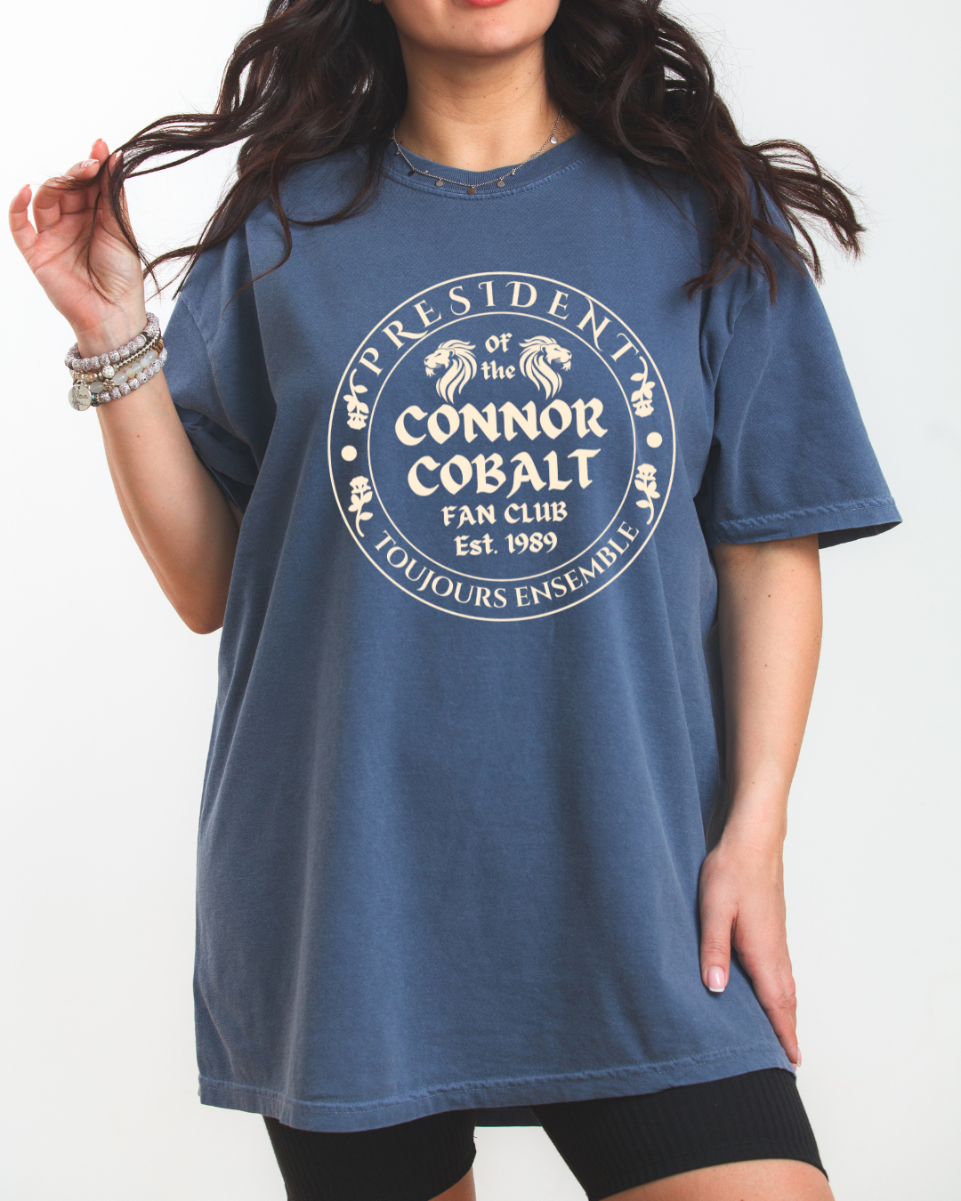 Connor Cobalt Fan Club Tee