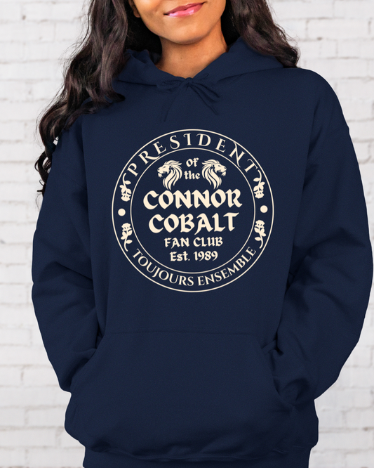 Connor Cobalt Fan Club Hoodie