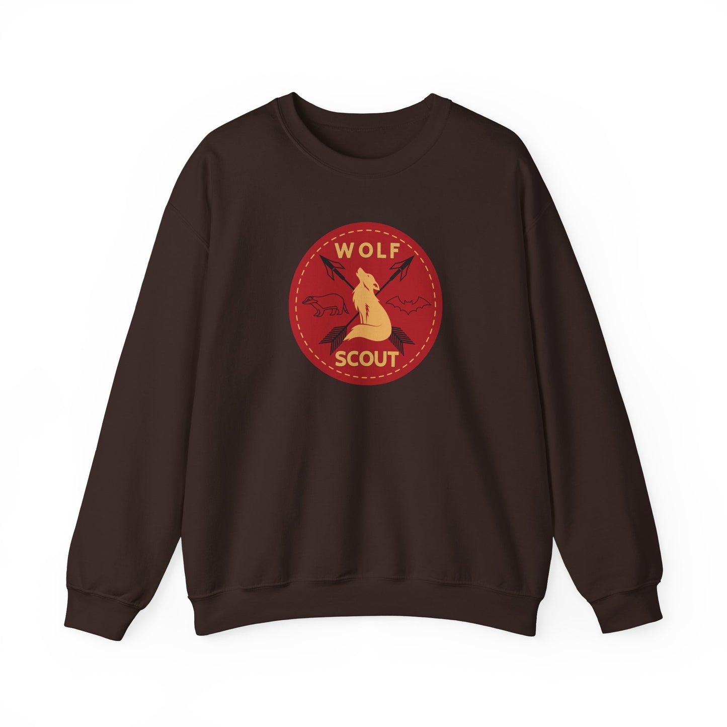 Maximoff Hale Wolf Scout Crewneck Sweatshirt