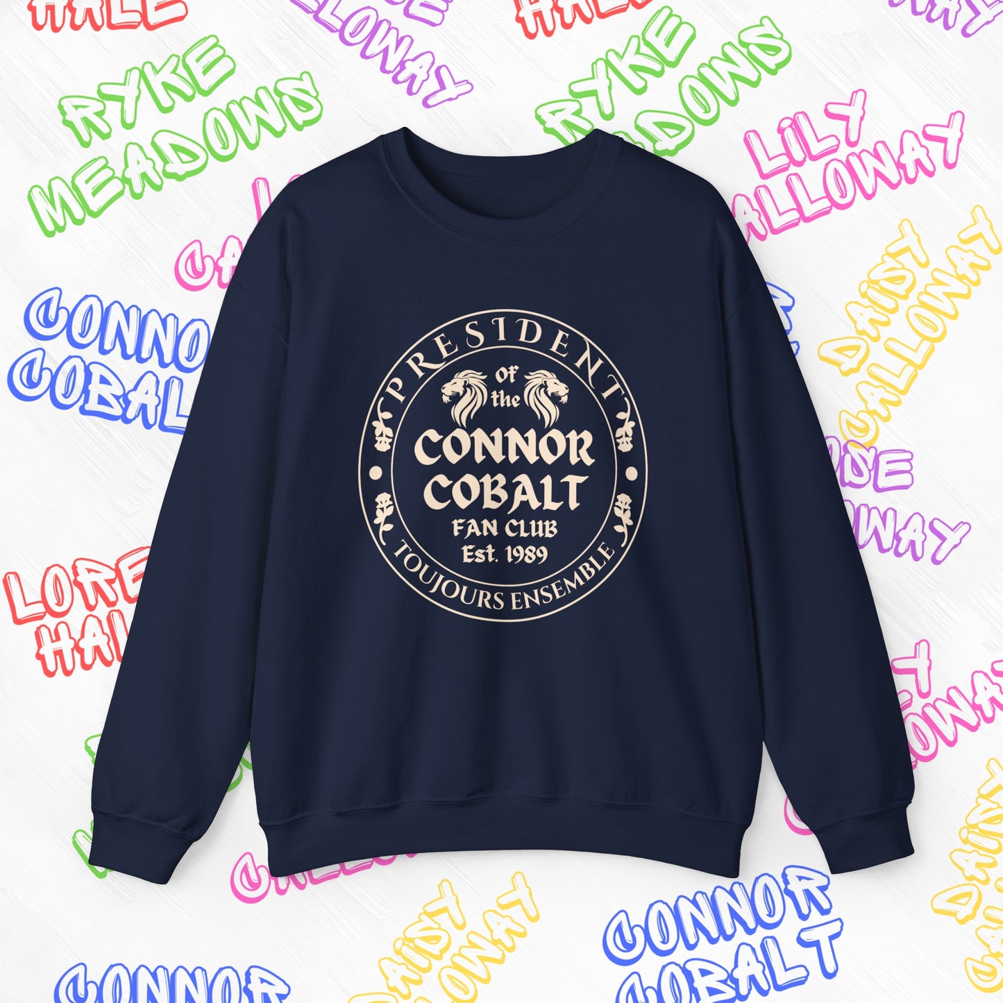 Connor Cobalt Fan Club Sweatshirt