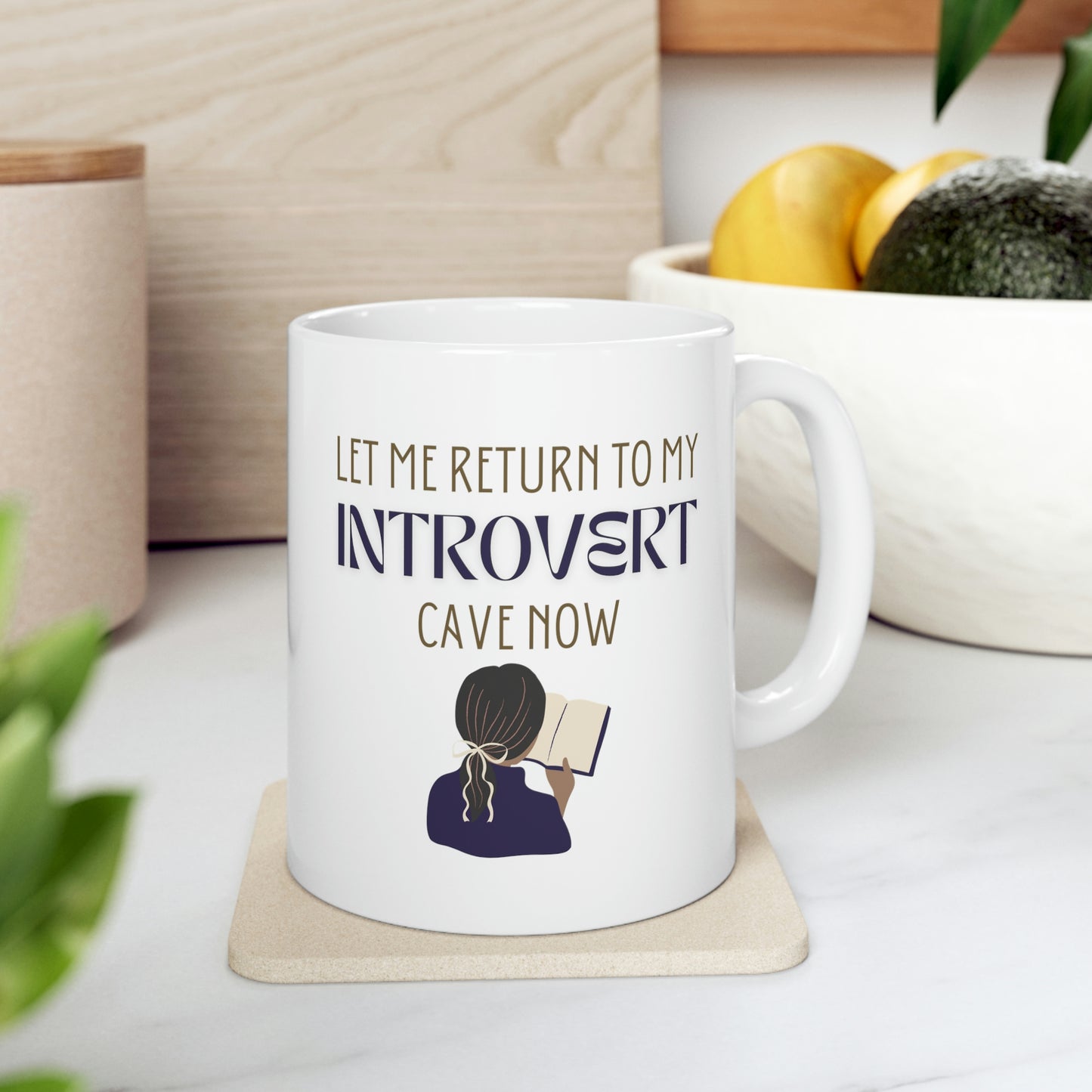 Introvert Ceramic Mug 11oz
