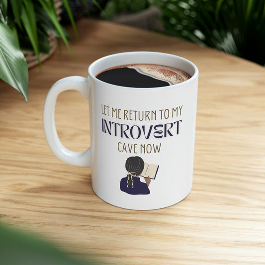 Introvert Ceramic Mug 11oz