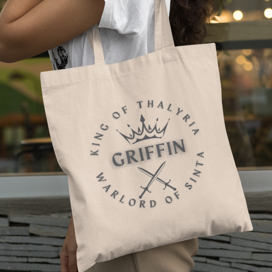 Griffin Canvas Tote Bag